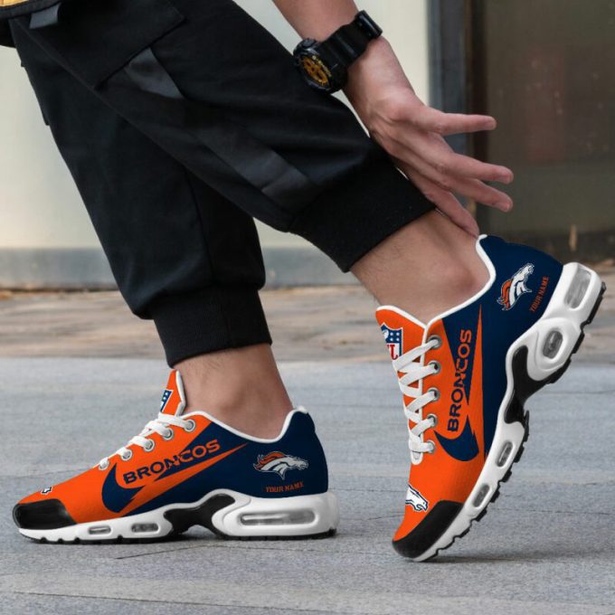 Denver Broncos Nfl Air Max Plus Sport Sneakers For Fan Gifts