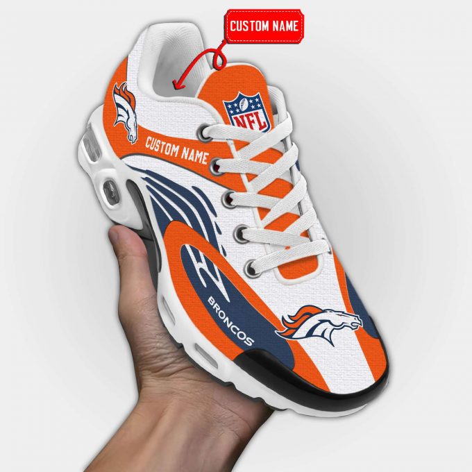 Denver Broncos Nfl Premium Air Max Plus Sport Sneakers For Fan Gifts