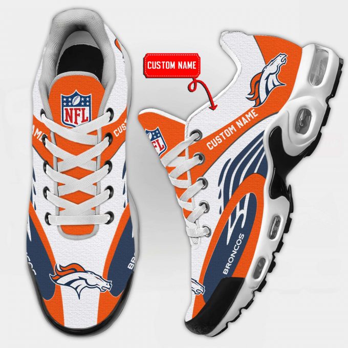 Denver Broncos Nfl Premium Air Max Plus Sport Sneakers For Fan Gifts