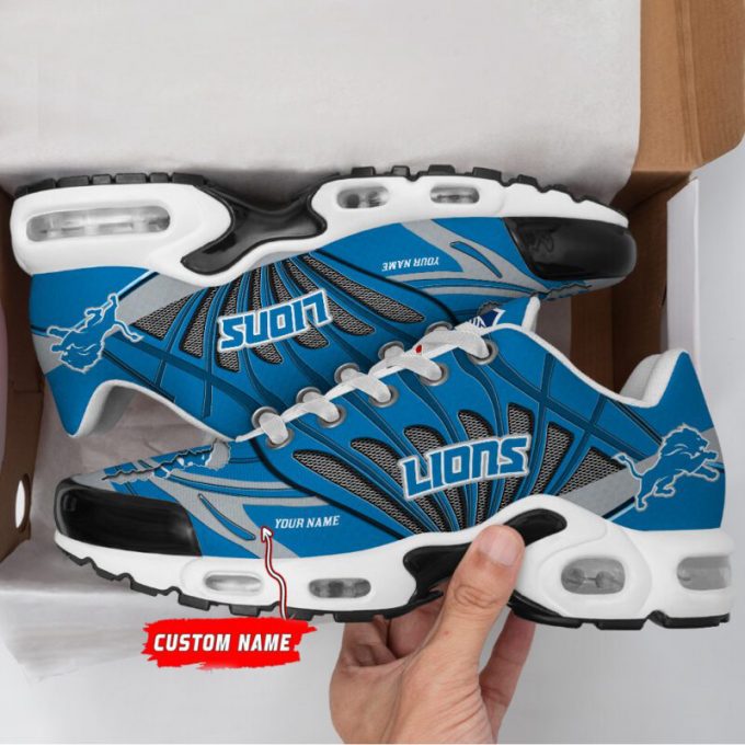 Detroit Lions Nfl Air Max Plus Sport Sneakers For Fan Gifts