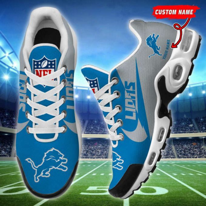 Detroit Lions Nfl Air Max Plus Sport Sneakers For Fan Gifts