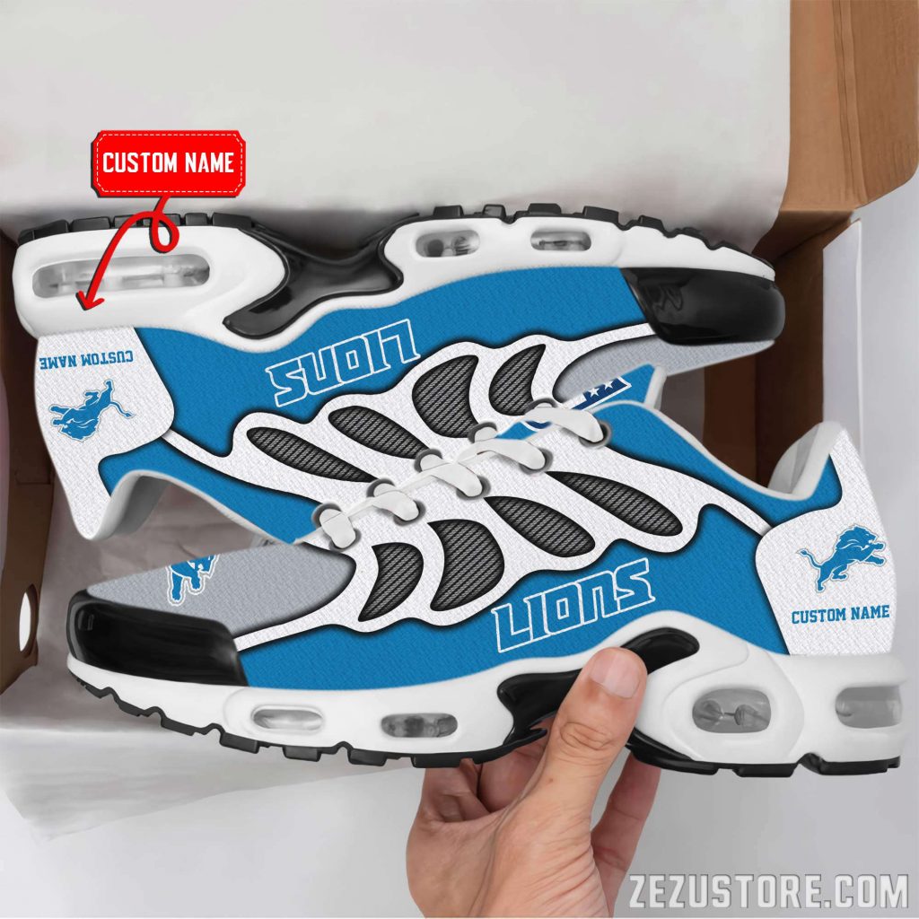 Detroit Lions Nfl Premium Air Max Plus Sport Sneakers For Fan Gifts