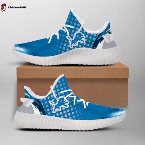 Detroit Lions NFL Yeezy Sneaker For Fans