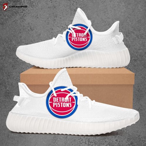 Detroit Pistons NBA Yeezy Sneaker For Men Women Fans