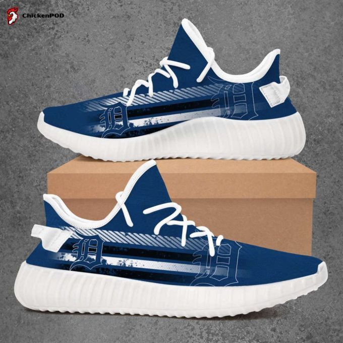 Detroit Tigers Mlb Yeezy Sneaker For Men Women Fans