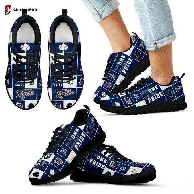 Detroit Tigers Unisex Running Shoes For Fans Fan Gifts