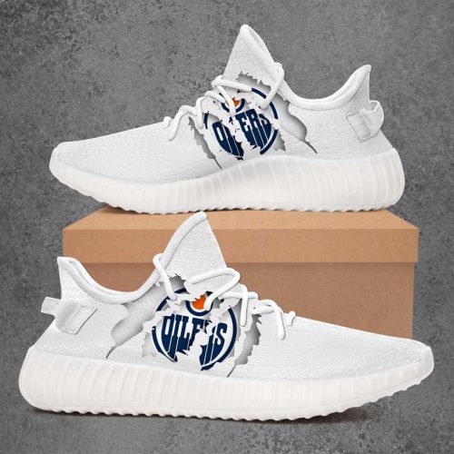 Edmonton Oilers NHL Yeezy Sneaker For Fans