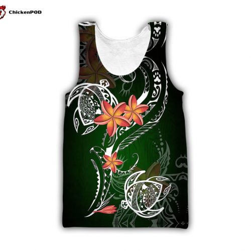 Fan Gifts Amazing Polynesian Frangipani And Tattoo Hawaii Style Unisex Deluxe Tank Top ML