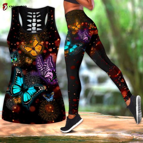 Fan Gifts Butterfly Combo Legging + Tanktop