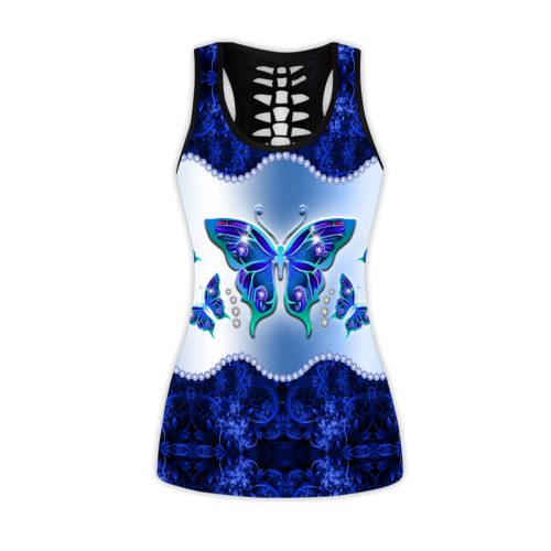 Fan Gifts Butterfly Combo Legging Tanktop .S