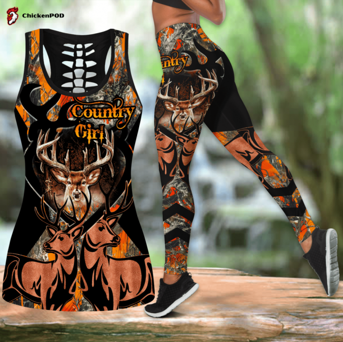 Fan Gifts Country Girl Combo Legging + Tank Top