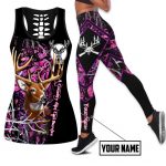 Fan Gifts Country Girl Hunting Custom Combo Legging Hollow Tanktop AAN