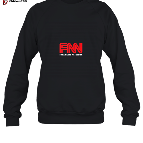 FNN Logo Fake News Network Funny Trump Tank Top Sweatshirt