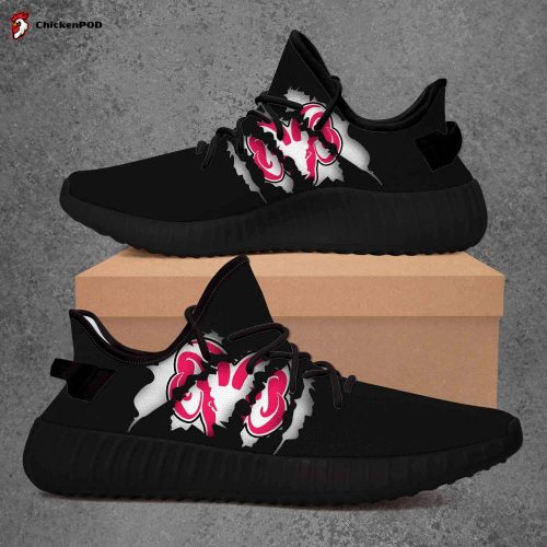 Fresno City College Rams NCAA Yeezy Sneaker For Fans