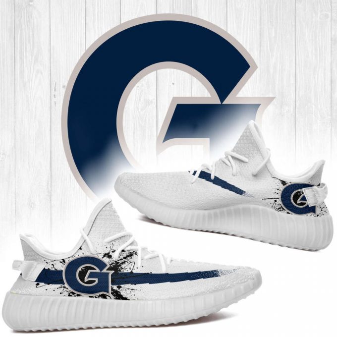 Georgetown Hoyas Ncaa Yeezy Sneaker For Men Women Fans