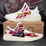 Goku Black Rose Shoes Dragon Ball Super Anime Unisex Gifts 2024 Yeezy Sneaker For Men Women Fans