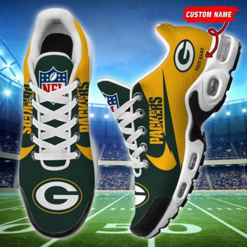 Green Bay Packers NFL Air Max Plus Sport Sneakers For Fan Gifts