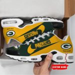 Green Bay Packers NFL Air Max Plus Sport Sneakers For Fan Gifts