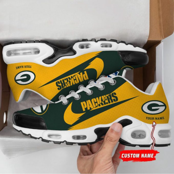 Green Bay Packers Nfl Air Max Plus Sport Sneakers For Fan Gifts