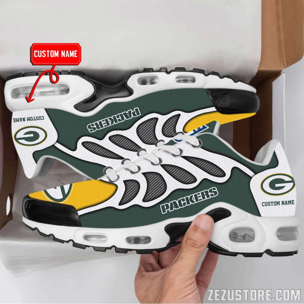 Green Bay Packers Nfl Premium Air Max Plus Sport Sneakers For Fan Gifts