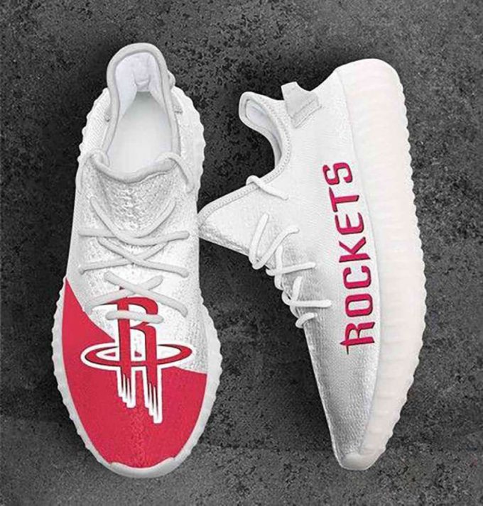 Houston Rockets Mlb Yeezy Sneaker For Men Women Fans