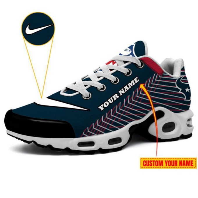 Houston Texans Air Max Plus Sport Sneakers For Fan Gifts