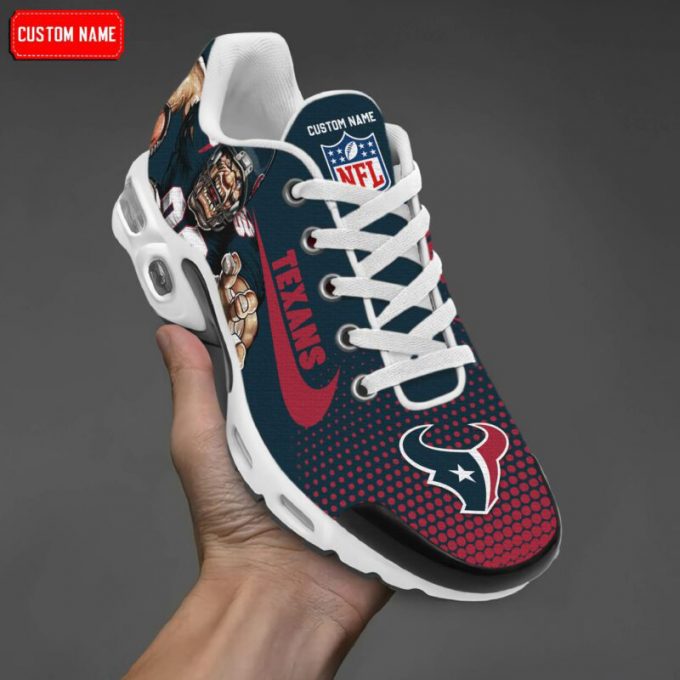 Houston Texans Nfl Premium Air Max Plus Sport Sneakers For Fan Gifts