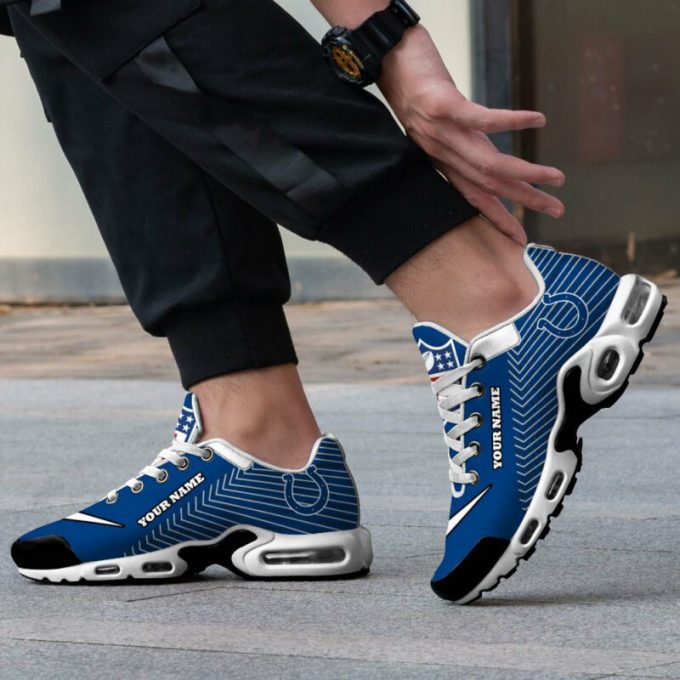 Indianapolis Colts Air Max Plus Sport Sneakers For Fan Gifts