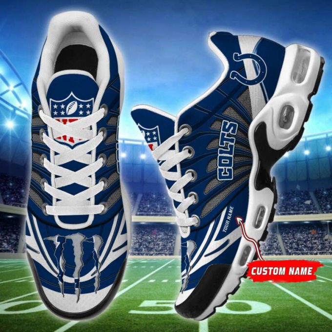 Indianapolis Colts Nfl Air Max Plus Sport Sneakers For Fan Gifts