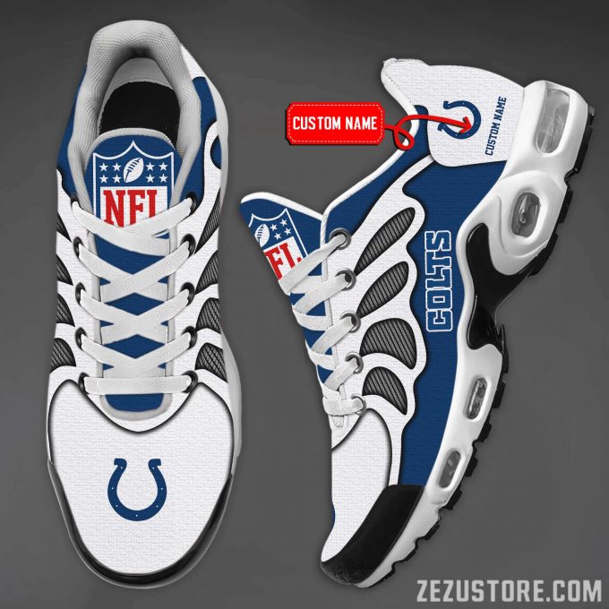 Indianapolis Colts Nfl Premium Air Max Plus Sport Sneakers For Fan Gifts