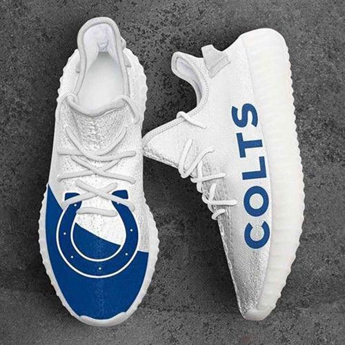 Indianapolis Colts NFL Yeezy Sneaker For Men Women Fans