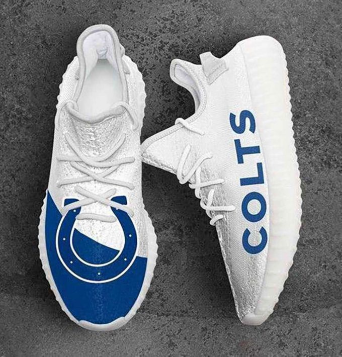 Indianapolis Colts Nfl Yeezy Sneaker For Men Women Fans