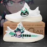 Izuku Midoriya Deku Shoes My Hero Academia Anime Yeezy Sneaker For Fans