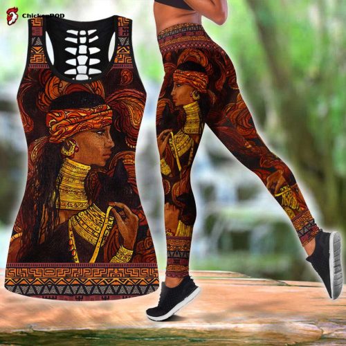 Juneteenth Fan Gifts Africa Combo Legging + Tank Top DDJJ