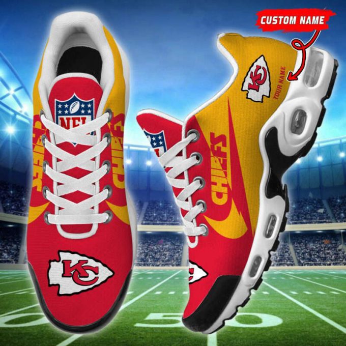 Kansas City Chiefs Nfl Air Max Plus Sport Sneakers For Fan Gifts