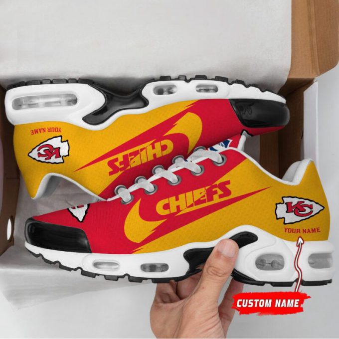 Kansas City Chiefs Nfl Air Max Plus Sport Sneakers For Fan Gifts