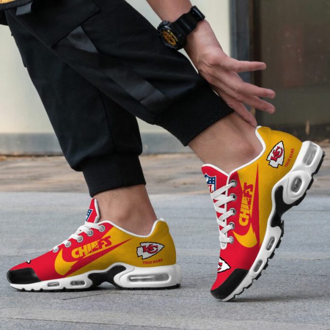 Kansas City Chiefs Nfl Air Max Plus Sport Sneakers For Fan Gifts