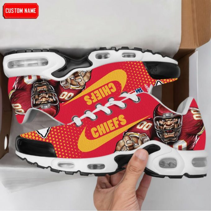 Kansas City Chiefs Nfl Premium Air Max Plus Sport Sneakers For Fan Gifts