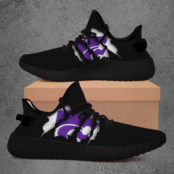 Kansas State Wildcats Ncaa Yeezy Sneaker For Men Women Fans