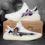 Kenpachi Zaraki Shoes Bleach Custom Anime Yeezy Sneaker For Fans