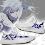 Killua Zoldyck Shoes Hunter X Hunter Anime Yeezy Sneaker For Fans