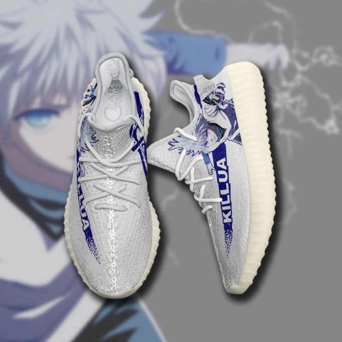 Killua Zoldyck Shoes Hunter X Hunter Anime Yeezy Sneaker For Fans