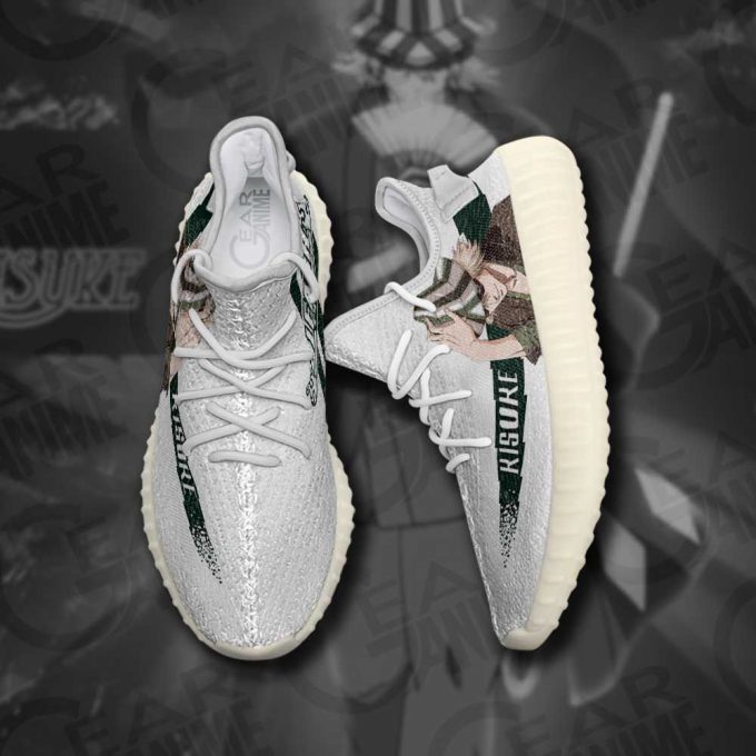 Kisuke Urahara Shoes Bleach Custom Anime Yeezy Sneaker For Fans