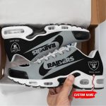 Las Vegas Raiders NFL Air Max Plus Sport Sneakers For Fan Gifts