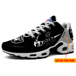 Las Vegas Raiders NFL Premium Air Max Plus Sport Sneakers For Fan Gifts