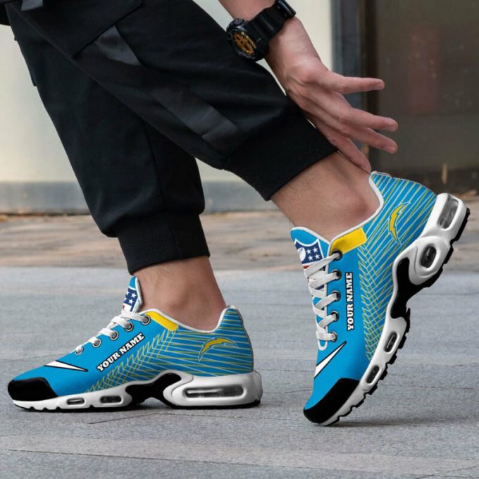 Los Angeles Chargers Air Max Plus Sport Sneakers For Fan Gifts