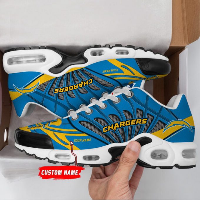 Los Angeles Chargers Nfl Air Max Plus Sport Sneakers For Fan Gifts