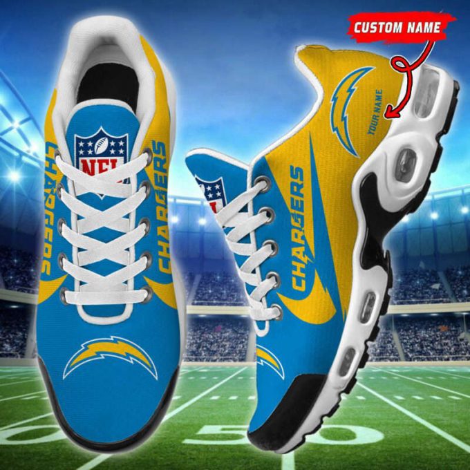 Los Angeles Chargers Nfl Air Max Plus Sport Sneakers For Fan Gifts