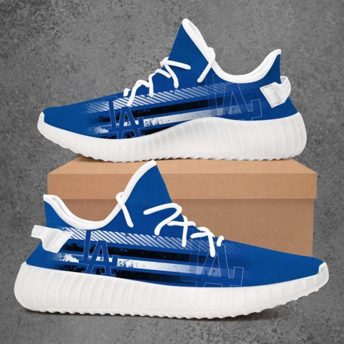 Los Angeles Dodgers Mlb Yeezy Sneaker For Men Women Fans