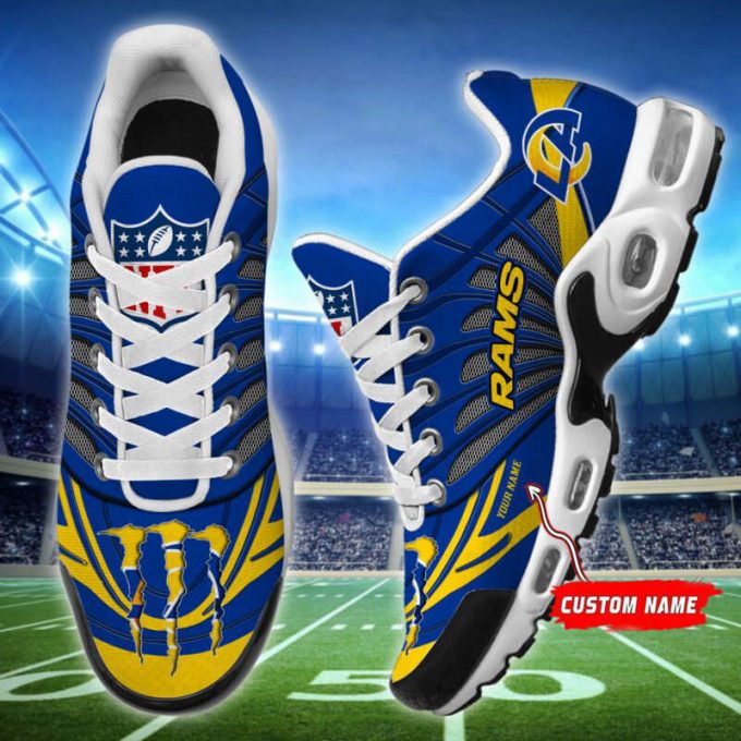 Los Angeles Rams Nfl Air Max Plus Sport Sneakers For Fan Gifts